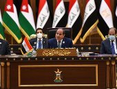 ننشر نص كلمة الرئيس السيسي بالقمة الثلاثية مع العراق والأردن فى بغداد