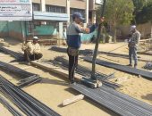 حياة كريمة ببنى سويف.. البدء فى تركيب محطة طاقة شمسية بقرية قمبش