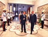 الرئيس السيسي يصل إلى بغداد فى زيارة تاريخية للعراق