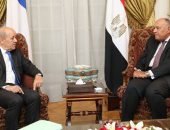 شكرى يبحث أزمة سد النهضة مع وزيرا خارجية الكونغو وفرنسا والملف السورى مع بيدرسون