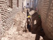 مدينة القرنة تواصل دعم قرية القبلى قامولا ضمن فعاليات مبادرة "حياة كريمة"