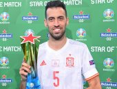يورو 2020.. بوسكيتس أفضل لاعب فى مباراة منتخب اسبانيا ضد كرواتيا