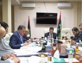 وزير الدولة للشئون الاقتصادية الليبى يلتقى مدير  المجلس الوطني للتطوير الاقتصادى
