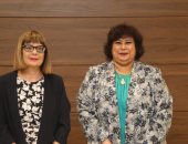 وزيرة الثقافة تلتقى نائبة رئيس الوزراء الصربية لبحث سبل التعاون