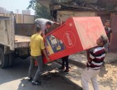 محافظة الجيزة ترفع 700 حالة إشغال طريق بالدقى والعجوزة والهرم