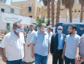 حياة كريمة بأسيوط.. المحافظ يناقش الموقف التنفيذى لمشروعات الصرف بالقوصية