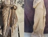 العثور على تمثال يوناني مقطوع الرأس عمره 1800 عام فى تركيا