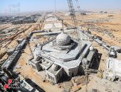 17 صورة لأكبر مركز ثقافى إسلامى فى الشرق الأوسط بالعاصمة الإدارية الجديدة