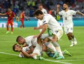 منتخب إيطاليا يهزم بلجيكا بثنائية ويواجه إسبانيا في نصف نهائي اليورو