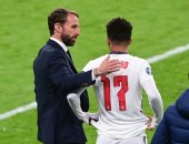 يورو 2020.. ساوثجيت يكشف سبب بدء سانشو مع منتخب إنجلترا أمام أوكرانيا