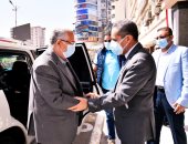 محافظ الغربية يستقبل وزيرا الزراعة والرياضة لافتتاح ملعبين بمركز شباب بنا أبوصوير