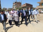 محافـظ المنوفية يتابع الأعمال الإنشائية لمدرسة تلوانة الابتدائية المشتركة