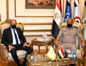 وزير الدفاع يلتقى نظيره القبرصي خلال زيارته الرسمية لمصر.. فيديو