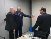سامح شكرى يؤكد لمندوبى روسيا والصين بمجلس الأمن ضرورة التوصل لاتفاق حول سد النهضة