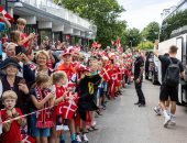 يورو 2020.. الجماهير تودع منتخب الدنمارك قبل موقعة إنجلترا على "ويمبلي"