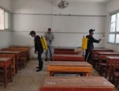 محافظ بورسعيد: تطهير وتعقيم 19 لجنة لامتحانات الثانوية العامة