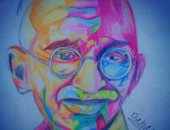 "دهب" تشارك صحافة المواطن بصور لموهبتها فى الرسم