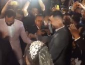 رضا البحراوى يُشعل فرح يوسف أوباما مع نجوم الزمالك