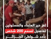 لغز حير العلماء والمسئولين.. تفاصيل تسمم 200 شخص بأحد شواطئ الجزائر