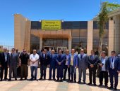  رئيس موانئ البحر الأحمر يستقبل وفد نقل النواب فى مطار شرم الشيخ.. صور