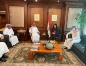 وزيرة التعاون الدولى تبحث تعزيز علاقات التعاون الاقتصادى مع الجانب السعودى