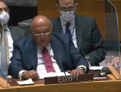 شكرى أمام مجلس الأمن: مصر تمارس سياسة ضبط النفس تجاه سلوك إثيوبيا