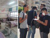 ماراثون الثانوية العامة ينطلق غدا.. تجهيز 770 استراحة لمراقبى الامتحانات بالمحافظات وتطعيمهم ضد كورونا.. محاليل لتطهير وتعقيم الغرف وكاشف لقياس درجة الحرارة.. المحمول والتدخين "ممنوع".. وهذه مهام الملاحظ.. صور