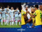 كوبا أمريكا .. أرقام لاعبي البرازيل والأرجنتين قبل موقعة النهائي