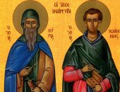 الكنيسة الأرثوذكسية تحتفل بذكرى نقل أجساد القديسين أباكير ويوحنا