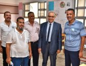 وكيل تعليم بورسعيد يتفقد مركز توزيع أسئلة امتحانات الثانوية العامة.. صور