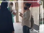 بدء دخول طلاب الثانوية بمدرسة يوسف السباعى لأداء امتحان اللغة العربية.. فيديو