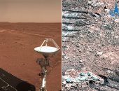 وكالة الفضاء الصينية تنشر 5 صور جديدة لسطح المريخ التقطتها مركبة Zhurong