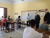 وزير التعليم يتفقد سير امتحانات الثانوية العامة بلجان السيدة زينب.. صور