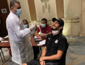 شاهد.. رد فعل حجازى وعمار حمدى أثناء مسحة كورونا فى المنتخب الأولمبى