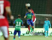 باسم مرسي وعماد فتحى يقودان هجوم المقاصة ضد الأهلي.. صور