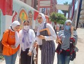 اللغة الأجنية الثانية للثانوية العامة يرسم الفرحة على وجوه طلاب كفر الشيخ.. فيديو وصور