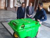 توفير صناديق صديقة للبيئة لجمع القمامة فى شمال سيناء