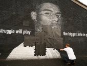 تشويه لوحة جدارية لراشفورد بعد تسببه فى خسارة يورو 2020