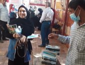 كمامات وكواشف حرارية فى استقبال طلاب بنى سويف بثالث الثانوية العامة.. صور
