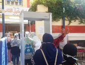 طلاب الثانوية العامة بالمنوفية يدخلون اللجان لأداء امتحان الجبر والهندسة الفراغية