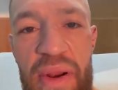 المقاتل الإيرلندي ماكغريغور يرفض اقصاءه من بطولة دورة "UFC 264" بعد كسر قدمه