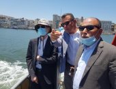 سفير اليابان يتفقد مشروعات اقتصادية قناة السويس ببورسعيد.. صور 