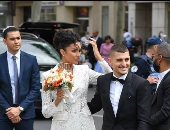 الزوجة الثانية.. فيراتي يحتفل بزفافه من عارضة أزياء بعد التتويج بـ اليورو