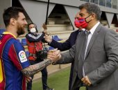 لابورتا : اللعب المالى النظيف وراء رحيل ميسي عن برشلونة