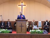 رئيس الطائفة الإنجيلية فى افتتاح كنيسة جديدة بالمنيا: نموذج تعايش حقيقى