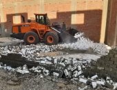 إزالة حالات بناء مخالف بأبو النمرس والحوامدية والبدرشين والطالبية.. صور