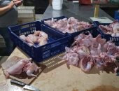 الزراعة: ضبط221 طن لحوم ودواجن وأسماك فاسدة وذبح خارج المجازر خلال أكتوبر