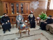 وفد من الكنيسة يقدم التهنئة لمحافظ شمال سيناء بعيد الأضحى