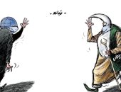 كاريكاتير اليوم.. "التباعد" شعار عيد الأضحى هذا العام