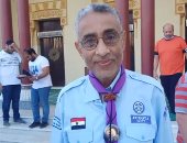 كشافة مطرانية بنى سويف ينظمون المصلين بمسجد عمر بن عبدالعزيز.. لايف